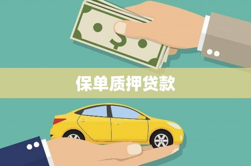 麦寮保单质押贷款