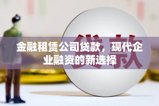 泽普金融租赁公司贷款，现代企业融资的新选择