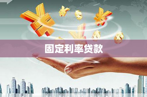 扶绥固定利率贷款