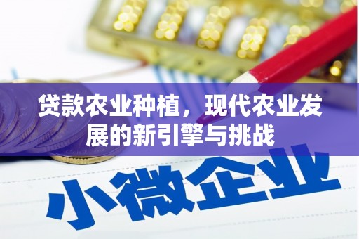 木垒贷款农业种植，现代农业发展的新引擎与挑战