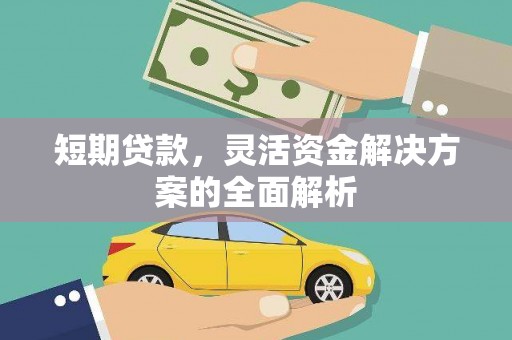 东胜短期贷款，灵活资金解决方案的全面解析