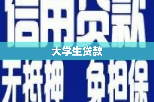徐水大学生贷款