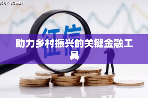 汇川助力乡村振兴的关键金融工具