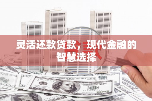惠安灵活还款贷款，现代金融的智慧选择