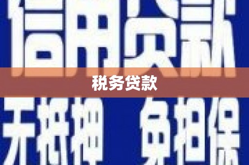 威海税务贷款