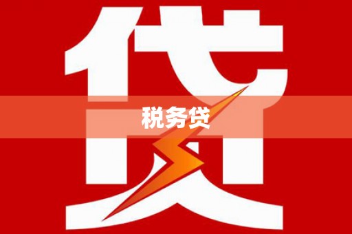 邵东税务贷