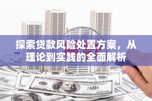 梅山探索贷款风险处置方案，从理论到实践的全面解析