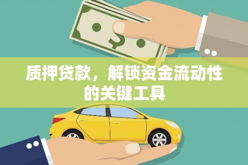 柘城质押贷款，解锁资金流动性的关键工具