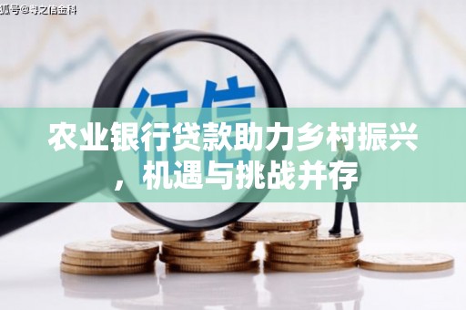 石门农业银行贷款助力乡村振兴，机遇与挑战并存