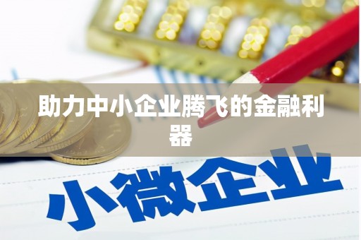 龙口助力中小企业腾飞的金融利器