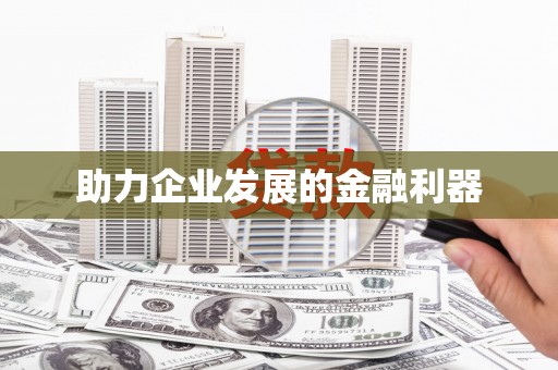 贞丰助力企业发展的金融利器