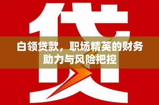 凤泉白领贷款,职场精英的财务助力与风险把控 凤泉白领贷款,职场精英的财务助力与风险把控